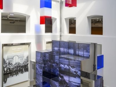 Vue de l'atrium Paris libéré