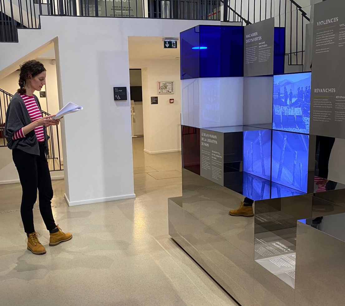 Impromptus poétiques dans les salles du musée