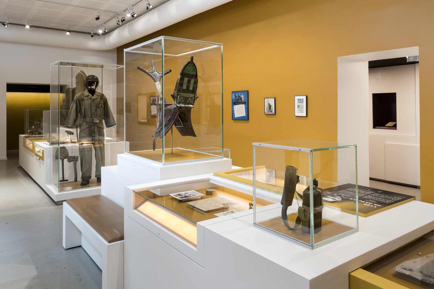 Vue sur la salle "Leclerc chef de guerre"