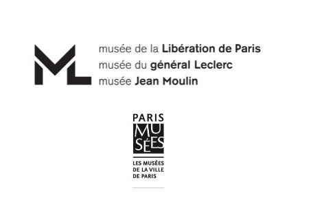 Logos musée Musée de a Libération de Paris et logo Paris musées