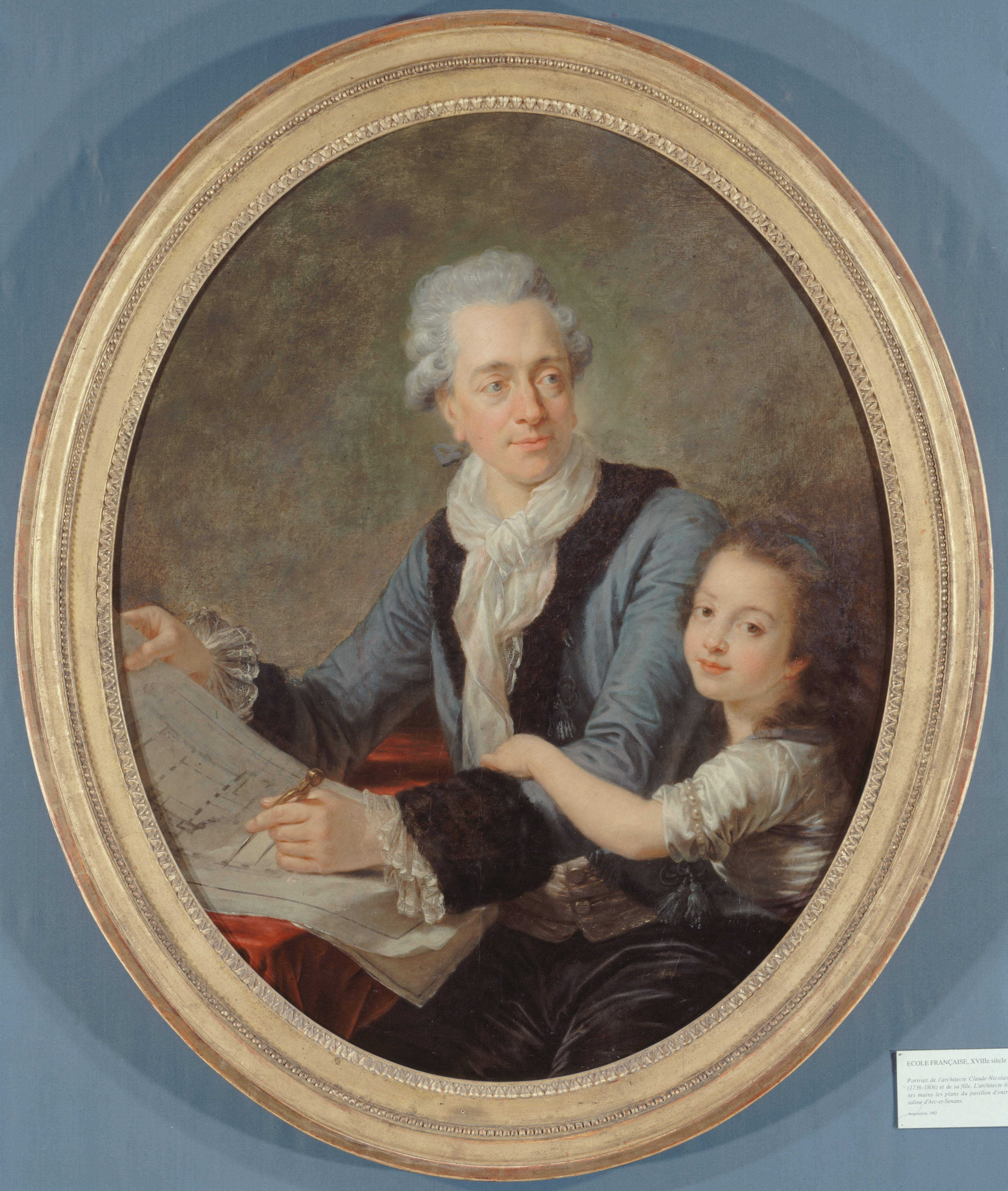 Ledoux and his daughter