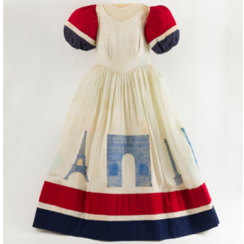 Photo des collections : la robe Libération de Paris