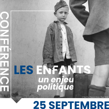 Visuel de la conférence Les enfants, enjeu politique
