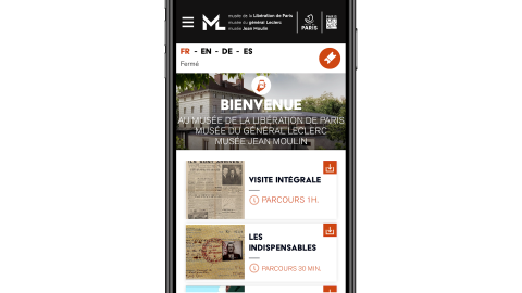 Visuel de l'application numérique Libération