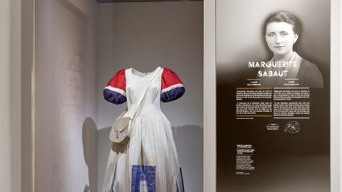 Robe de la Libération de Marguerite Sabaut