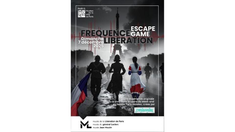 affiche escape game
