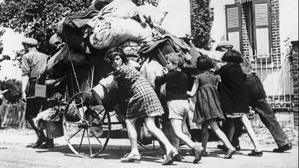 1940: Parisian exodus | Musée Libération Leclerc Moulin